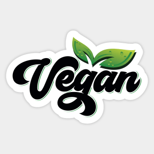 vegans the name... Sticker